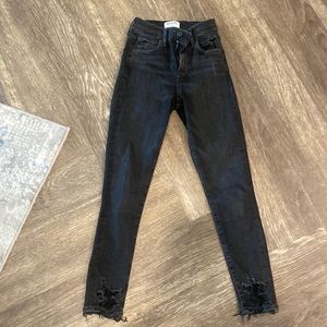 Agolde skinny black jeans
